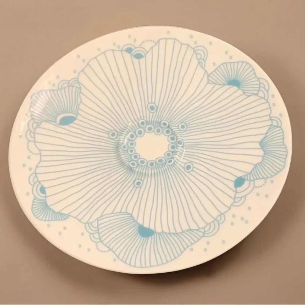 Crate & Barrel YELLENA 2014 Limited Edition Blue Saucer ONLY Teacup Replacement